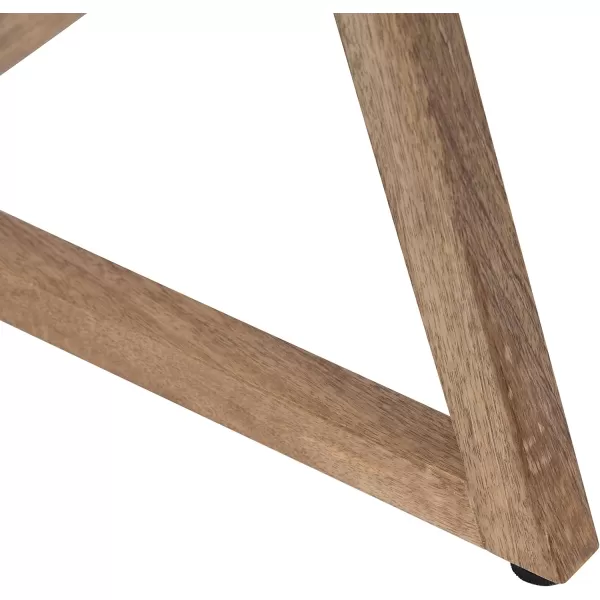 Kate and Laurel Avery Round 30 x 30 x 18 Natural Wood Decorative MidCentury Modern Coffee Table for Storage and Display 30quot DiameterNatural