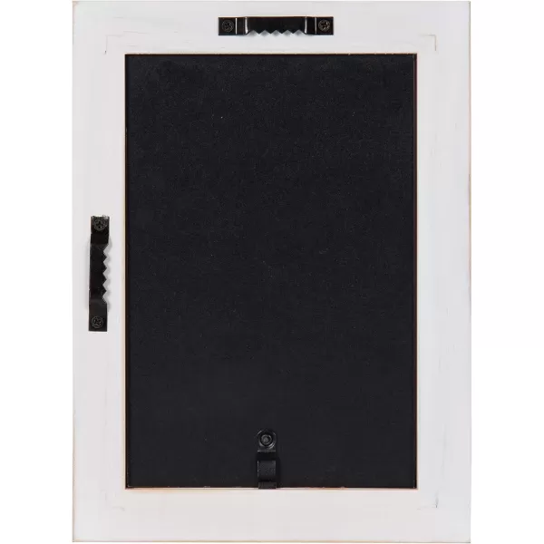 Kate and Laurel Bordeaux Coastal Gallery Frame Wall Kit Set of 6 Whitewash Chic Photo Frames for Wall
