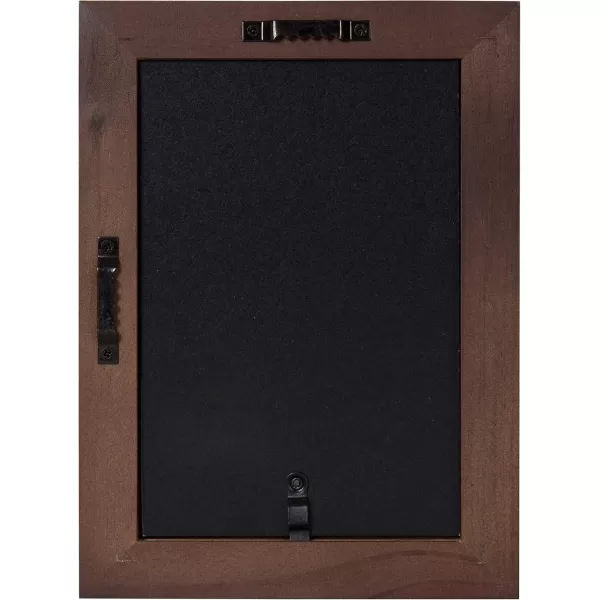 Kate and Laurel Bordeaux Coastal Gallery Wall Kit Set of 10 with Assorted Size Frames in 3 Different Finishes White Blue and GrayBrown