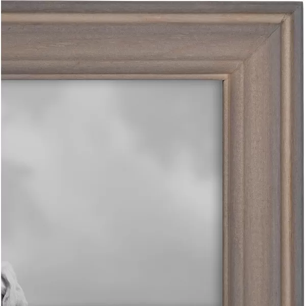 Kate and Laurel Bordeaux Coastal Gallery Wall Kit Set of 10 with Assorted Size Frames in 3 Different Finishes White Blue and GrayMultiBlack