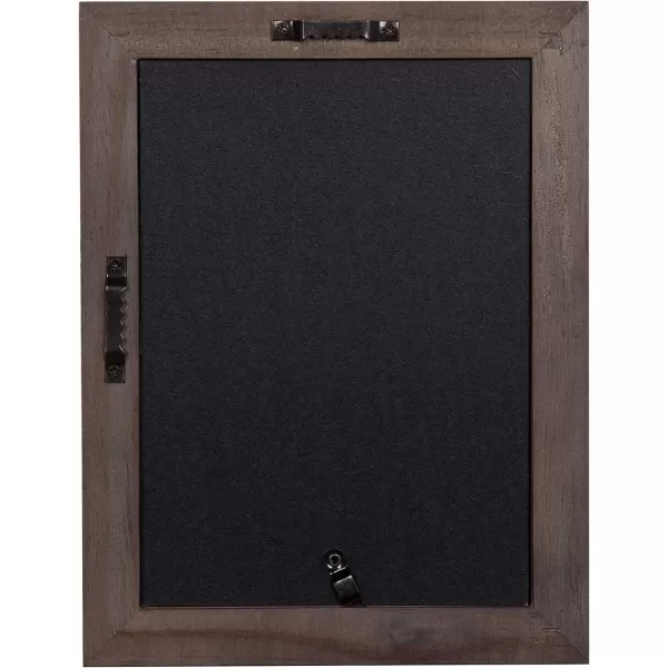 Kate and Laurel Bordeaux Coastal Gallery Wall Kit Set of 10 with Assorted Size Frames in 3 Different Finishes White Blue and GrayWhite  Grey  Charcoal Grey