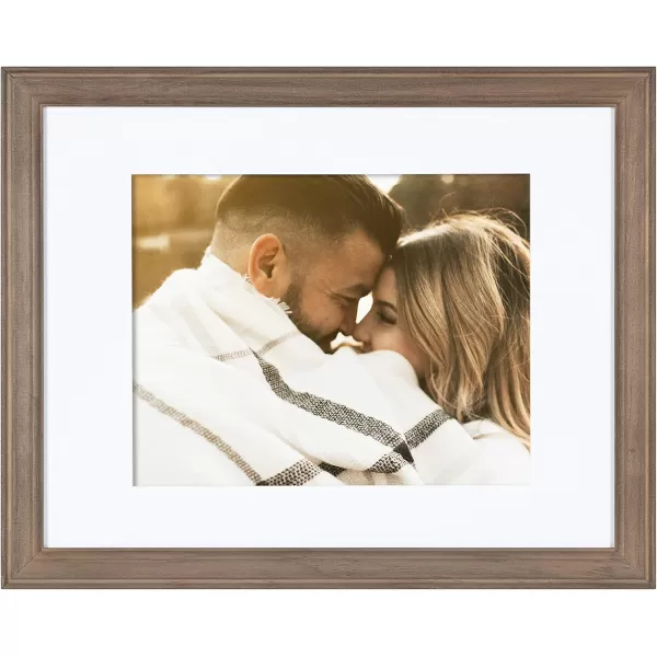 Kate and Laurel Bordeaux Expressions Wall Decor Collection Rustic Gray and White Assorted Size Frames and Decorative Wall AccentsMultiBlack