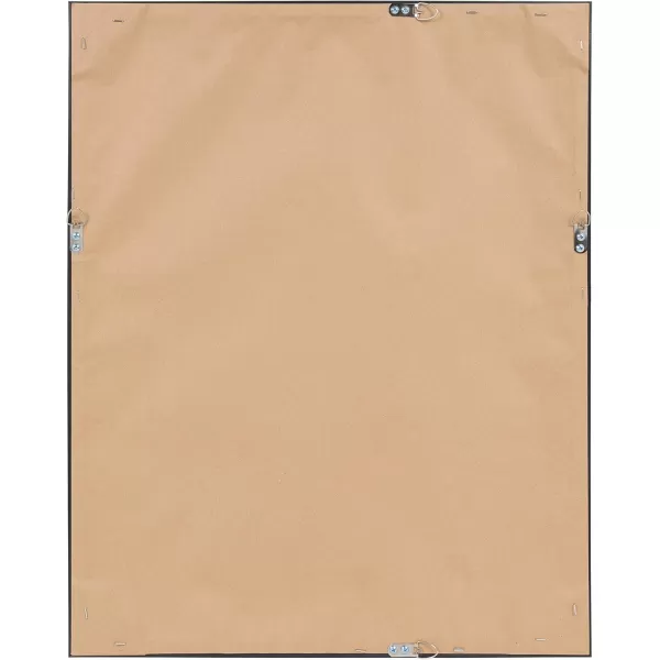 Kate and Laurel Calter Framed Decorative Magnetic Bulletin Board with Classic Glam Cararra Marble Design 215x275 GoldGold