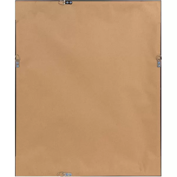 Kate and Laurel Calter Framed Decorative Magnetic Bulletin Board with Classic Glam Cararra Marble Design 215x275 GoldGoldMarble