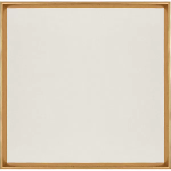 Kate and Laurel Calter Framed Linen Fabric Pinboard 295x295 Gold Modern Wall Organizer for Home or OfficeGold