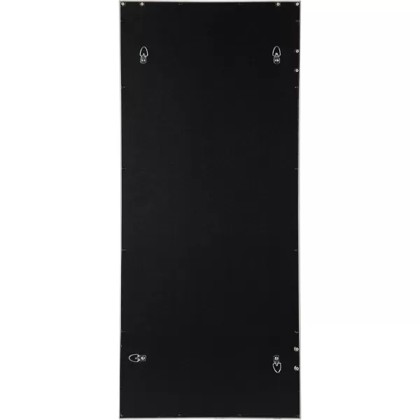 Kate and Laurel Cassat Casual Modern Window Wall Accent Mirror WhiteGrey