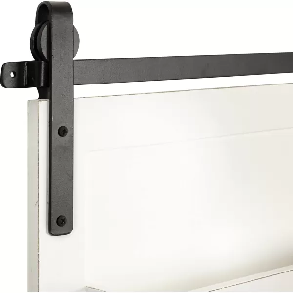 Kate and Laurel Cates Magnetic Wall Organizer with Pockets White 30x28White