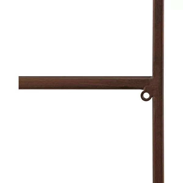 Kate and Laurel Ciel ThreeTiered Wall Shelf 21 x 30 Bronze Decorative Floating Shelf Storage and Wall Organizer for Over Toilet Storage Bathroom Display