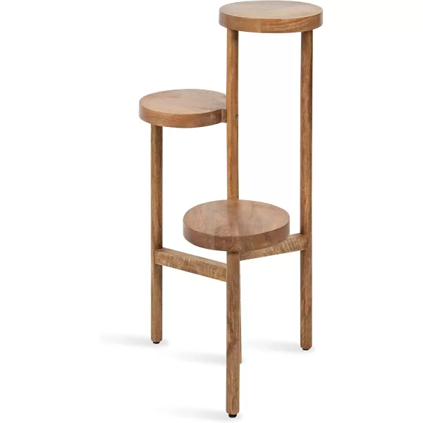 Kate and Laurel Fitley Wooden Plant Stand 16x16x35 NaturalNatural