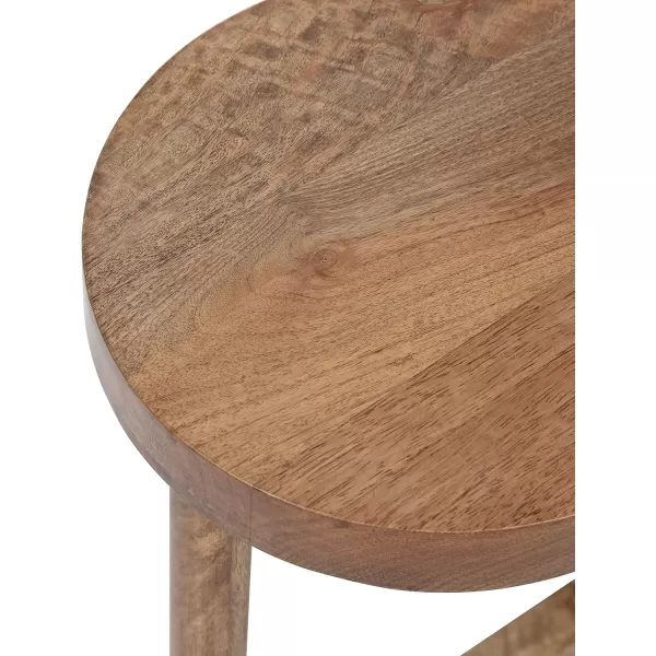 Kate and Laurel Fitley Wooden Plant Stand 16x16x35 NaturalNatural