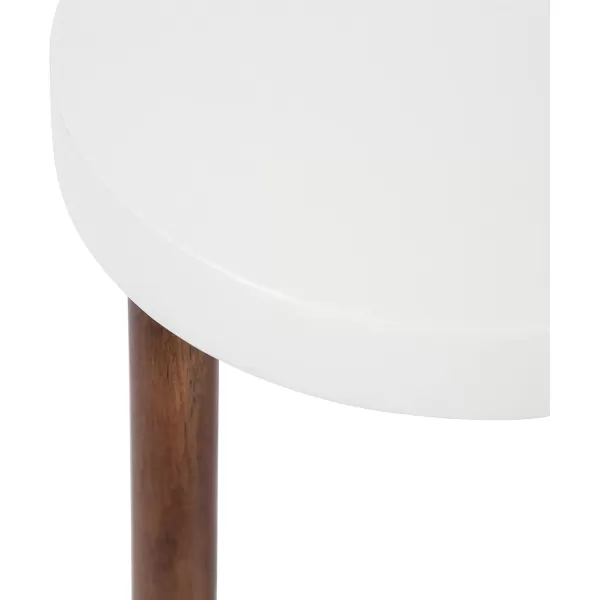 Kate and Laurel Fitley Wooden Plant Stand 16x16x35 NaturalWhiteWalnut Brown