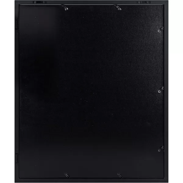 Kate and Laurel Gallery Transitional Frame and Shelf Set Set of 5 Rustic Brown and Black Sophisticated Picture Frame Collection with Multiple Sizes IncludedRustic BrownBlack