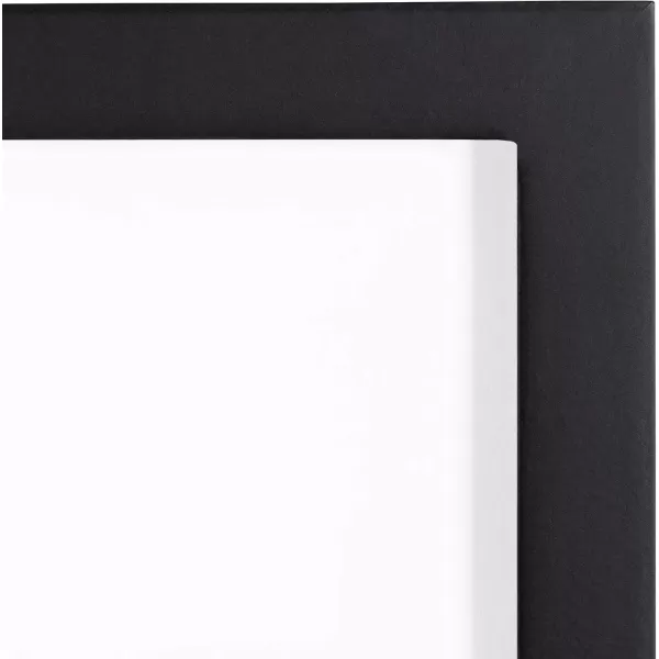 Kate and Laurel Gallery Transitional Frame and Shelf Set Set of 5 Rustic Brown and Black Sophisticated Picture Frame Collection with Multiple Sizes IncludedRustic BrownBlack