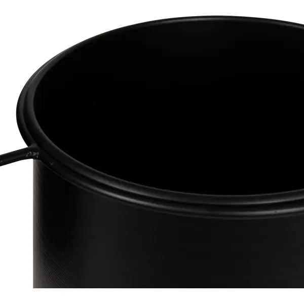 Kate and Laurel Gayla Modern Metal Arch Planter 31 x 75 x 30 Black Arched 3Panel Indoor Freestanding Planter