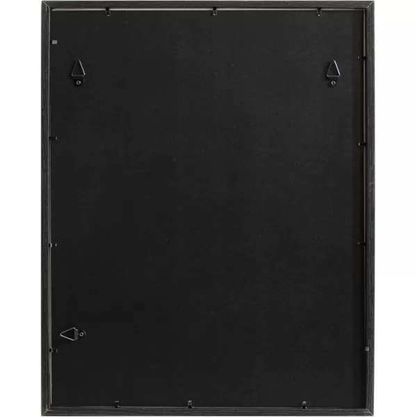 Kate and Laurel Gibson Transitional Picture Frame Set Set Of 10 Varying Sizes Black and White TwoTone Wall Frame Set Collection with Hanging Template for Gallery Wall Picture Frame DisplayBlackWhite
