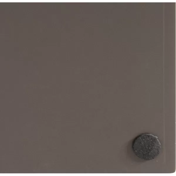 Kate and Laurel Lipton Decorative Tray with Polished Gold Metal Handles Soft PinkBrown