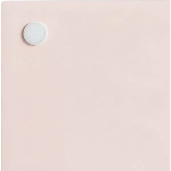 Kate and Laurel Lipton Decorative Tray with Polished Gold Metal Handles Soft PinkPinkGold