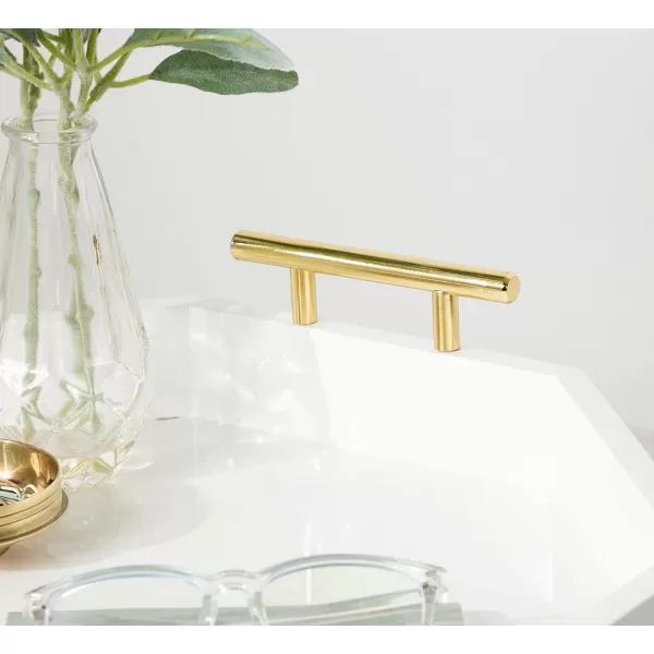 Kate and Laurel Lipton MidCentury Octagon Decorative Tray 18quot x 18quot Gray and Gold Decorative Chic Serving TrayWhite