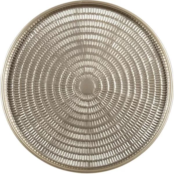 Kate and Laurel Mahdavi Modern Coffee Table 26 x 26 x 16 Silver Unique Coffee Table with Sophisticated Design