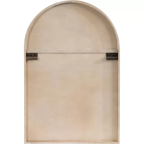 Kate and Laurel Megara Farmhouse Wooden Floating Bathroom Cabinet for Over Toilet Storage 16x5x24 Natural
