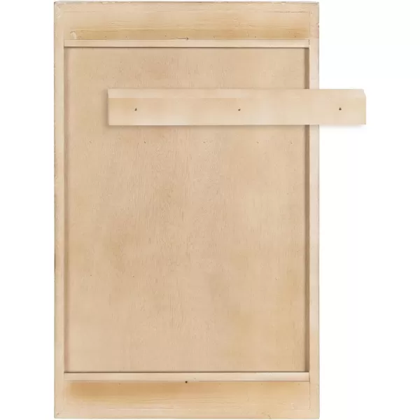 Kate and Laurel Ori Transitional Cane Wall Cabinet with Door 15 x 7 x 24 Natural Wood Decorative Rattan Over The Toilet Cabinet with Two Shelves and Bonus Storage CubbyNatural