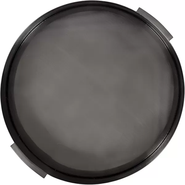 Kate and Laurel Samana Modern Round Metal Tray 17 Inch Diameter Bronze Polished Decorative Circle Tray with Hammered Surface for Use as Ottoman Tray or Serving TrayPewter