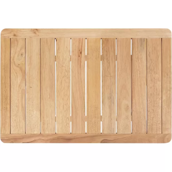 Kate and Laurel Slayton Modern TV Tray Worksapce Laptop Table for Living Room Home Decor 24x16x26 Natural