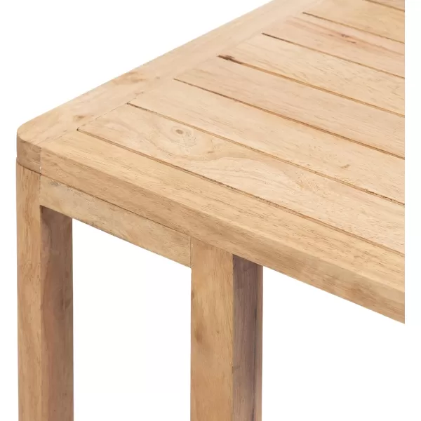 Kate and Laurel Slayton Modern TV Tray Worksapce Laptop Table for Living Room Home Decor 24x16x26 Natural