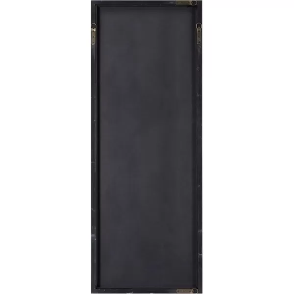 Kate and Laurel Vanderford Glam Panel Framed Wall Mirror 18 x 47 Gold Modern Full Length Mirror for WallGold