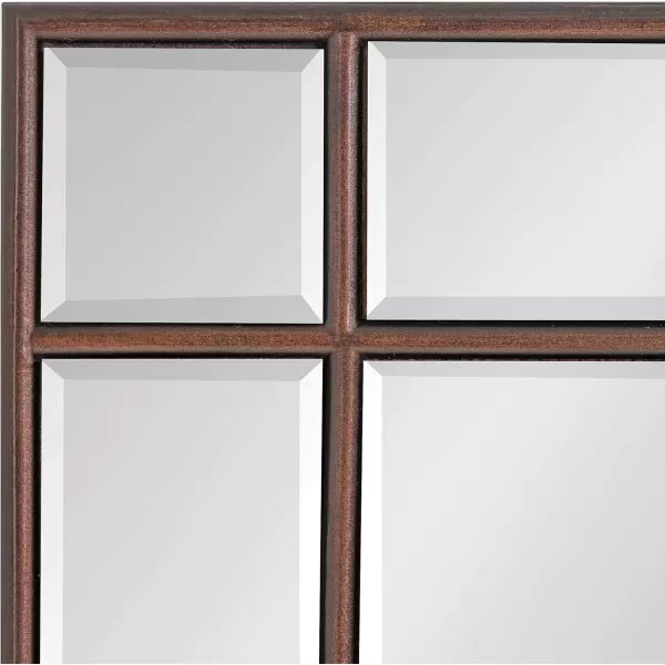Kate and Laurel Westgate Transitional Wall Mirror 20 x 30 Bronze Sophisticated Rectangle Mirror for Wall DecorBronze