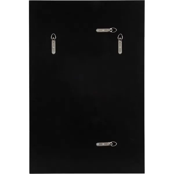 Kate and Laurel Westgate Transitional Wall Mirror 20 x 30 Bronze Sophisticated Rectangle Mirror for Wall DecorSilver