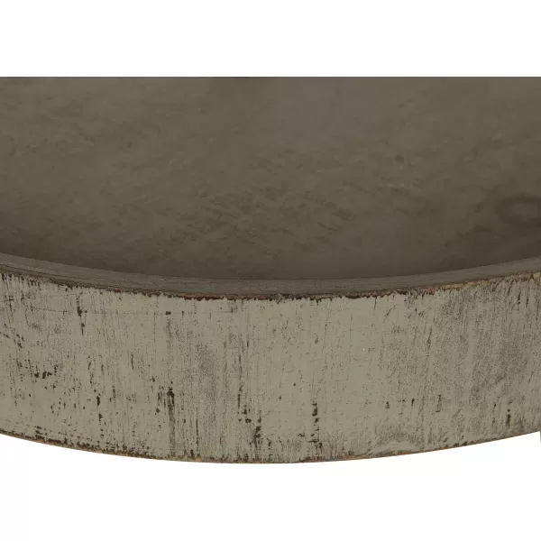 Kate and Laurel Woodmont 3 Tiered Wood Tray Rustic BrownGray