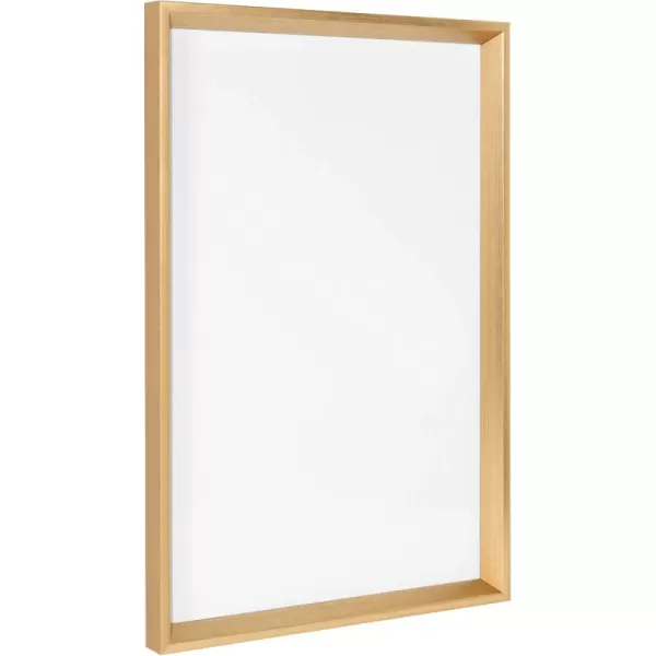 Kate and Laurel Calter Framed Magnetic Dry Erase Board Gold 255x315Gold