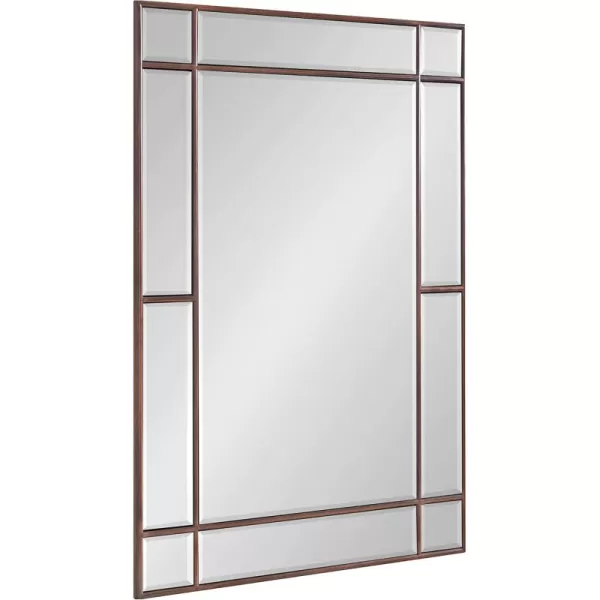 Kate and Laurel Westgate Transitional Wall Mirror 20 x 30 Bronze Sophisticated Rectangle Mirror for Wall DecorBronze
