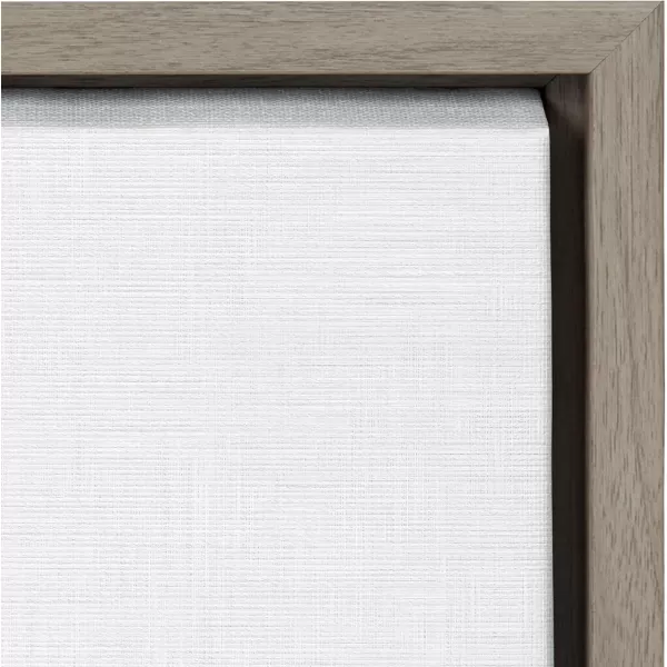 DesignOvation Sylvie Basketball Portrait Framed Canvas Wall Art 18x24 Gray Sporty Wall Decor for Home