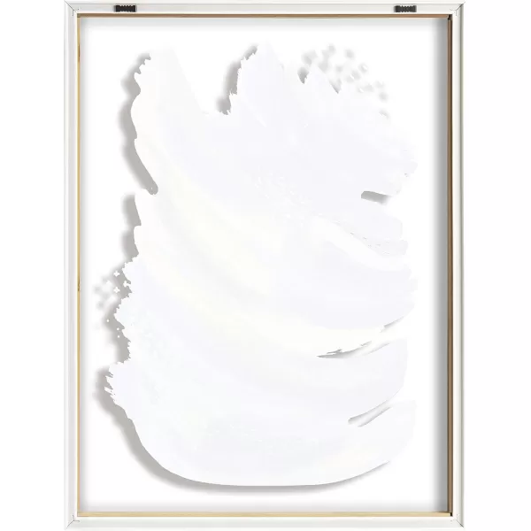 Kate and Laurel Blake Bright Abstract 2 Framed Printed Glass Wall Art by Jessi Raulet of Ettavee 18x24 Natural Colorful Abstract for Wall
