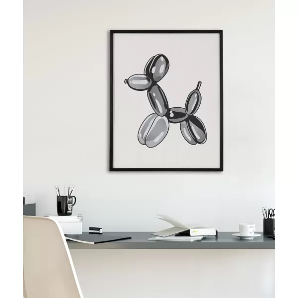 Kate and Laurel Coquette Preppy Retro Girly Red Pink Bow Cherries Framed Wall Art by The Creative Bunch Studio 12x16 Gold Cute Hair Bow Art for WallBlack