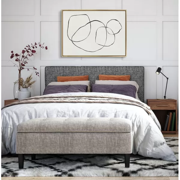 Kate and Laurel Sylvie 869 Going in Circles Framed Linen Textured Canvas Wall Art by Teju Reval of SnazzyHues 28x38 Gold Decorative Modern Wall Art