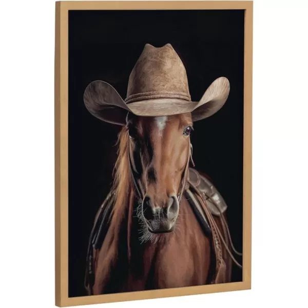 Gold - Horse Cowboy