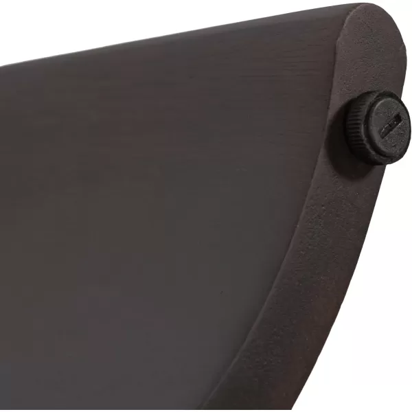Kate and Laurel Erys MidCentury Modern Round Side Table 16 x 16 x 20 Dark Brown Transitional Wood End Table for Use as Bedroom Nightstand or Living Room Accent TableDark Brown