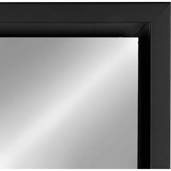 Kate and Laurel Evans Framed Wall Panel Mirror 16x48 GoldBlack