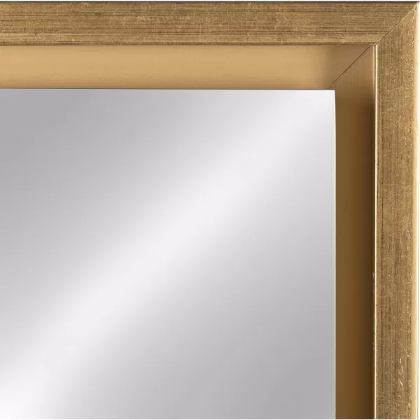 Kate and Laurel Evans Framed Wall Panel Mirror 16x48 GoldGold