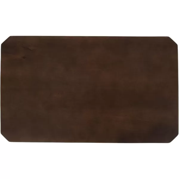 Kate and Laurel Talcott Modern Rectangle Wood Side Table 22 x 14 x 26 Dark Brown Transitional Decorative TwoTier End Table for Use as a Bedroom Nightstand or Living Room AccentBrown
