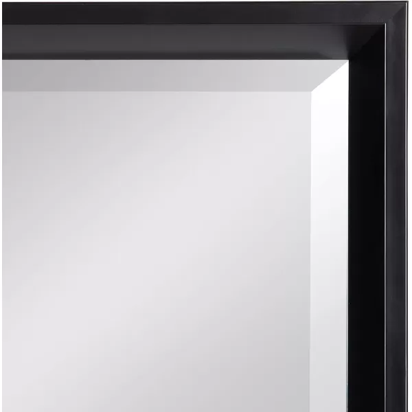 imageKate and Laurel Calter Modern Framed Full Length Beveled Wall Mirror 175x495 GoldBlack