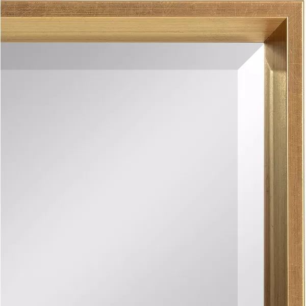 imageKate and Laurel Calter Modern Framed Full Length Beveled Wall Mirror 175x495 GoldGold