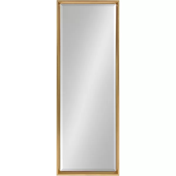 imageKate and Laurel Calter Modern Framed Full Length Beveled Wall Mirror 175x495 GoldGold