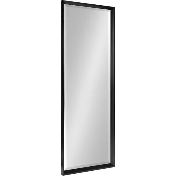 imageKate and Laurel Calter Modern Framed Full Length Beveled Wall Mirror 175x495 GoldBlack