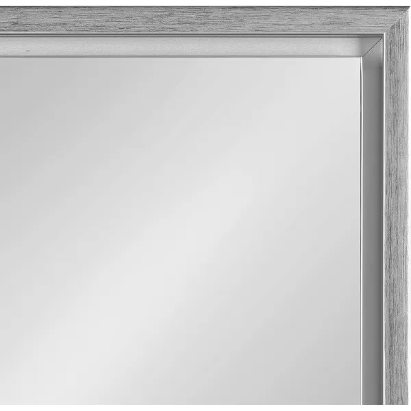 imageKate and Laurel Evans Glam Floating Framed Wall Mirror 18quot x 24quot Gold Chic Rectangle Accent MirrorSilver
