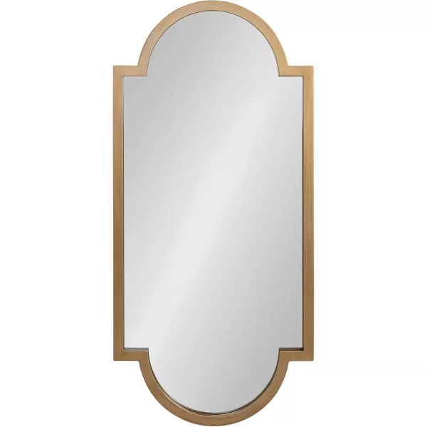 imageKate and Laurel Jovie Modern Panel Wall Mirror 20 x 42 Gold Glam Decorative Mirror for WallGold