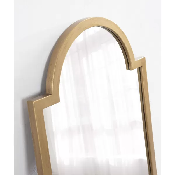 imageKate and Laurel Jovie Modern Panel Wall Mirror 20 x 42 Gold Glam Decorative Mirror for WallGold